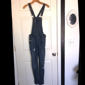 Denim overalls